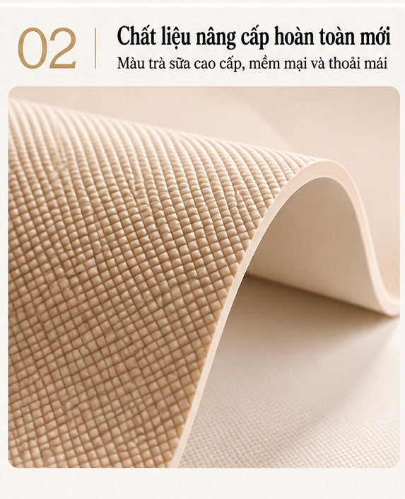 Thảm Cửa/ Bathroom Micro Nappa Gen8 Fleur de Carreau Oval 60x120-Thảm cửa / bathroom-CẬU HAI HOME DECOR-CẬU HAI HOME DECOR