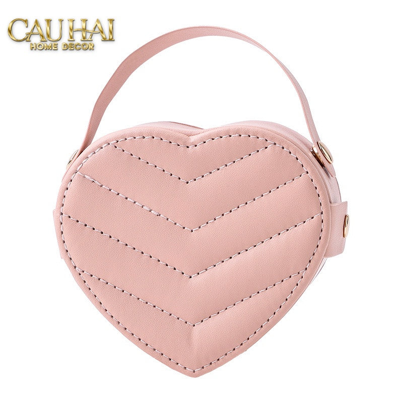 HAUTE FOLIE - HỘP TRANG SỨC MINI D'AMOUR CREAMY PEACH - CẬU HAI HOME DECOR