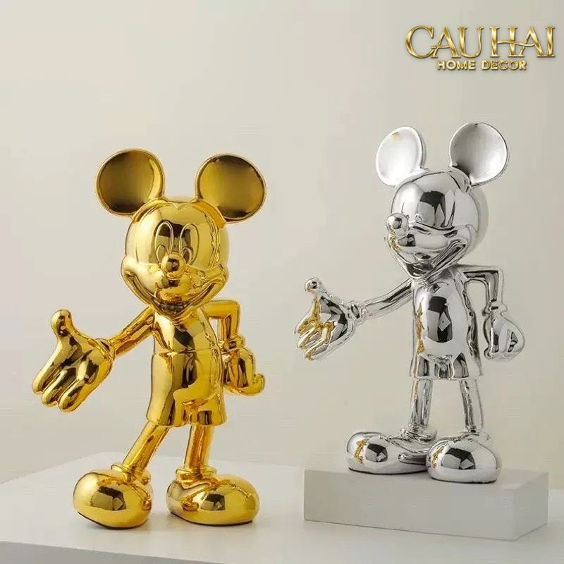 TƯỢNG MICKEY HANDSHAKE UNION D’OR H29 - CẬU HAI HOME DECOR