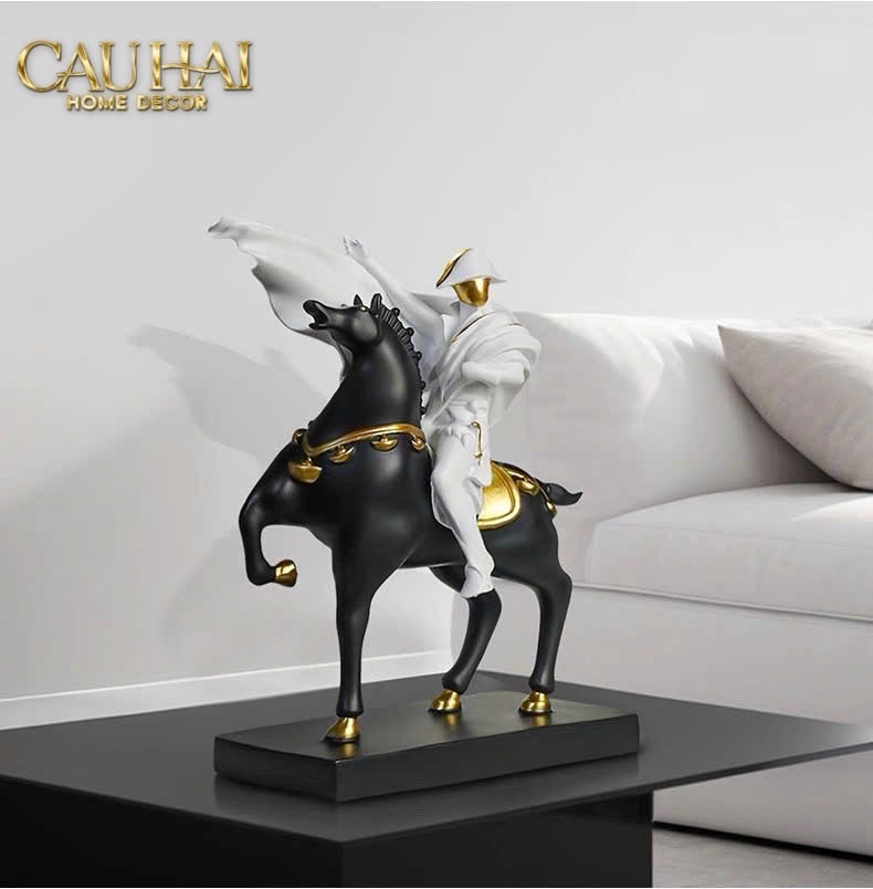 TƯỢNG HOÀNG ĐẾ CHINH PHẠT EMPEREUR NAPOLÉON IMPÉRIALE CONQUÊTE - JOUR / NUIT - CẬU HAI HOME DECOR