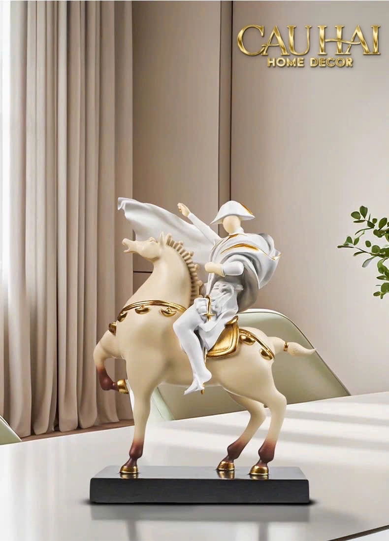 TƯỢNG HOÀNG ĐẾ CHINH PHẠT EMPEREUR NAPOLÉON IMPÉRIALE CONQUÊTE - JOUR / NUIT - CẬU HAI HOME DECOR