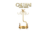 HOME COUTURE - GIÁ TREO TÁCH BRASSON EMPEROR BIRD CUP STAND H36 - CẬU HAI HOME DECOR