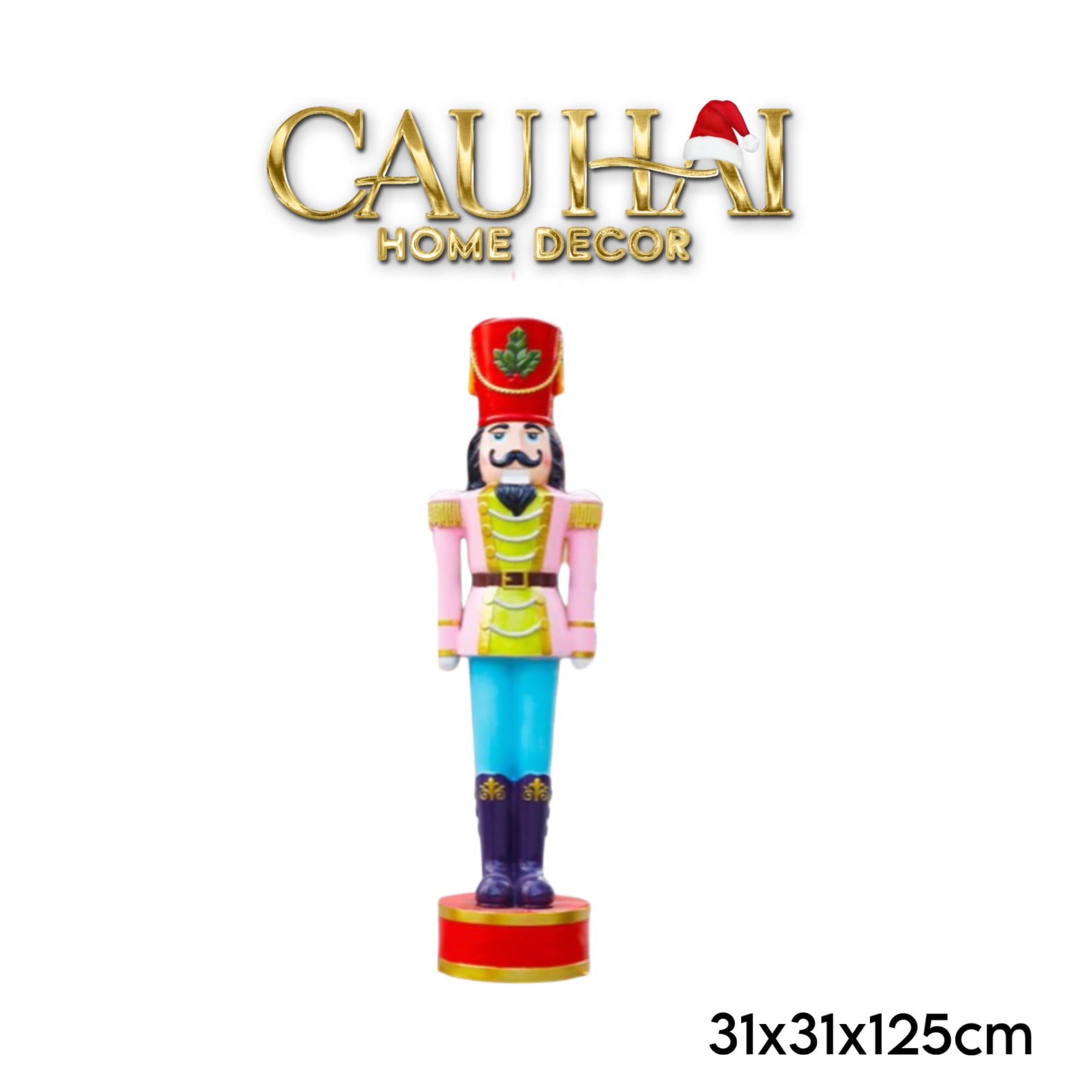 Fêtes Couture - Tượng Nutcracker Grandeur Impérial Christmas 2025-CẬU HAI HOME DECOR