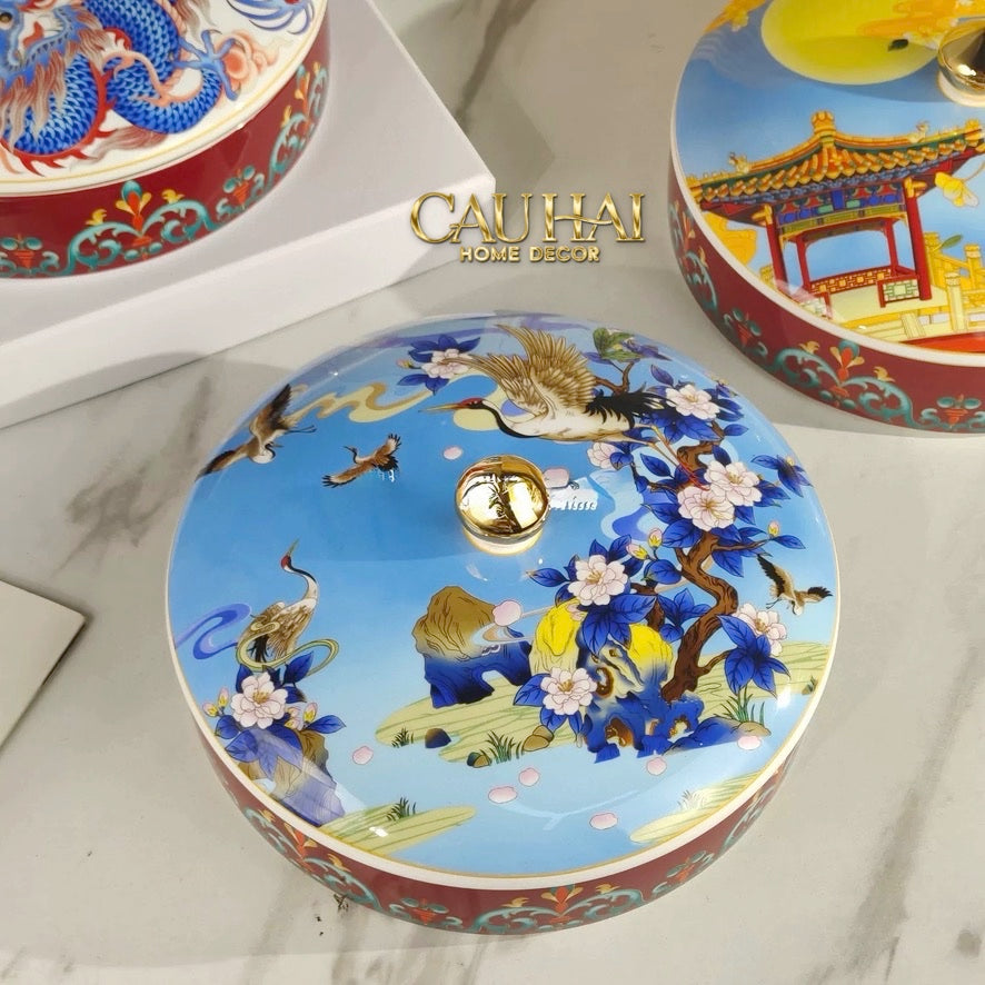 Tết Couture - Hộp Bánh Mứt Hoàng Hạc Lâu D22