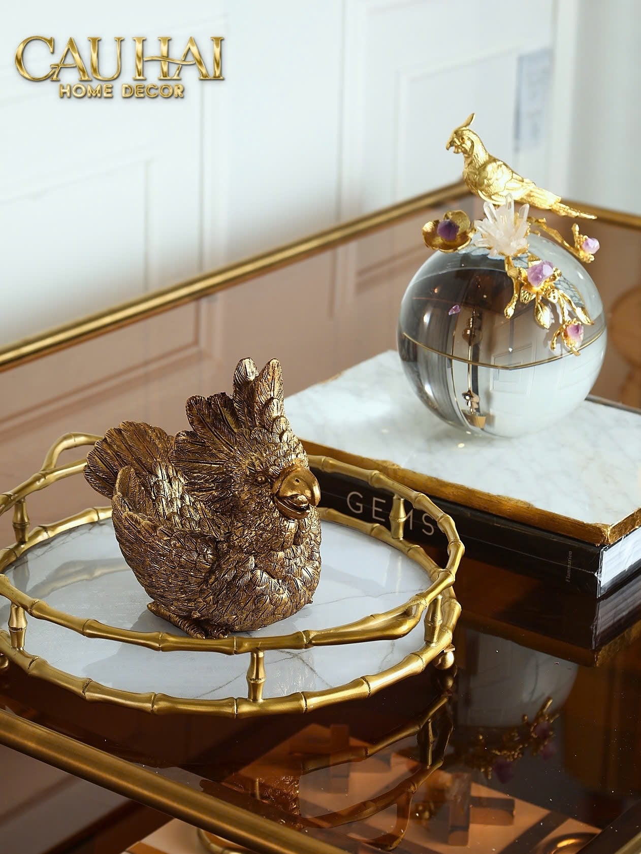 HOME COUTURE - KHAY ĐỒNG BRASSON LUMIÈRE I BAMBOO SS25 - CẬU HAI HOME DECOR