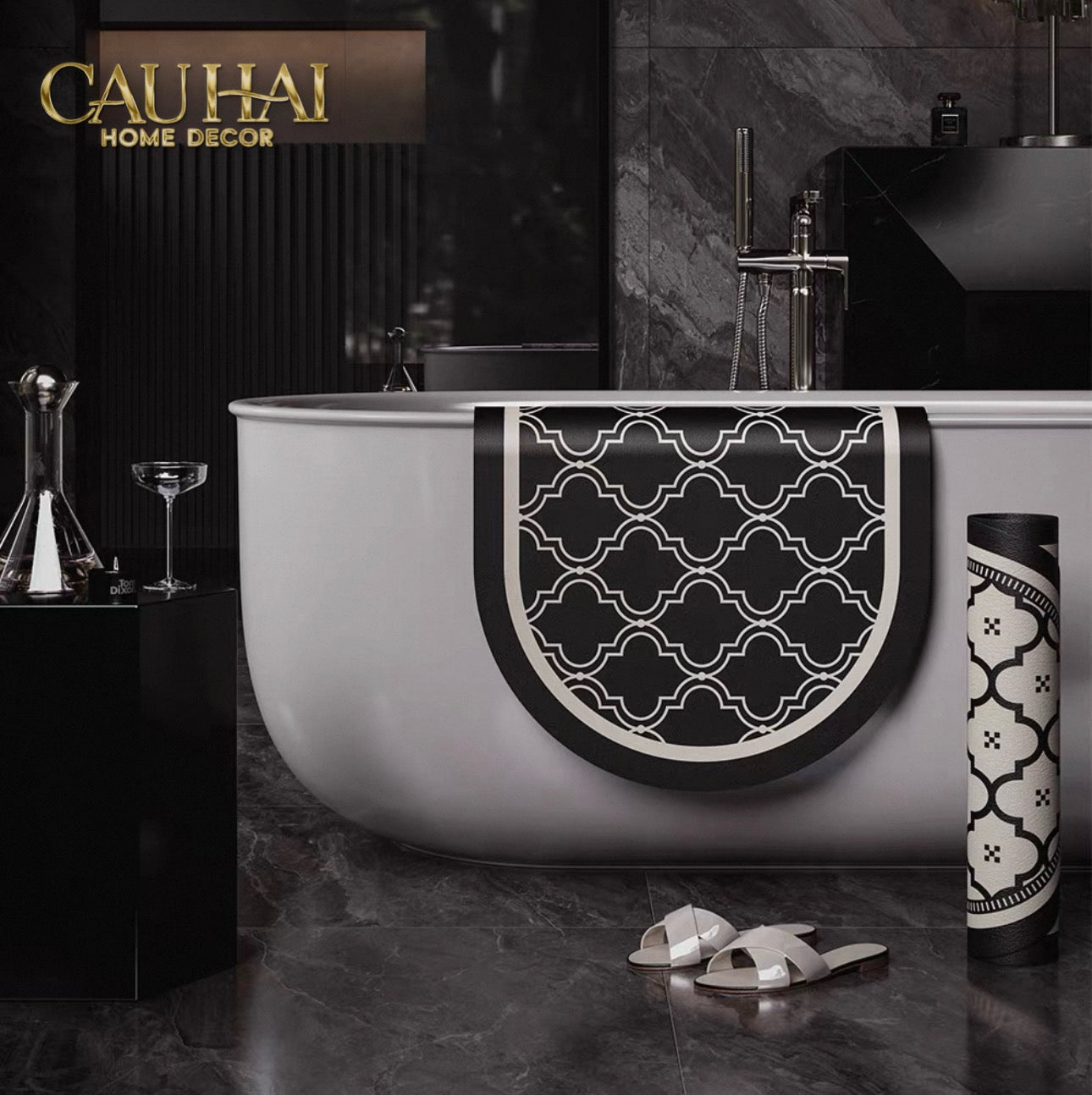 Thảm Cửa / Bathroom 45x90 Savoir Atélier Trellis