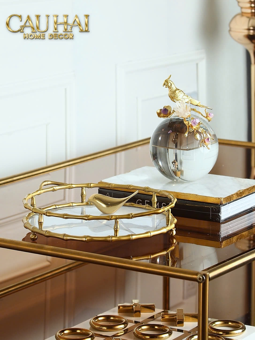 HOME COUTURE - KHAY ĐỒNG BRASSON LUMIÈRE I BAMBOO SS25 - CẬU HAI HOME DECOR