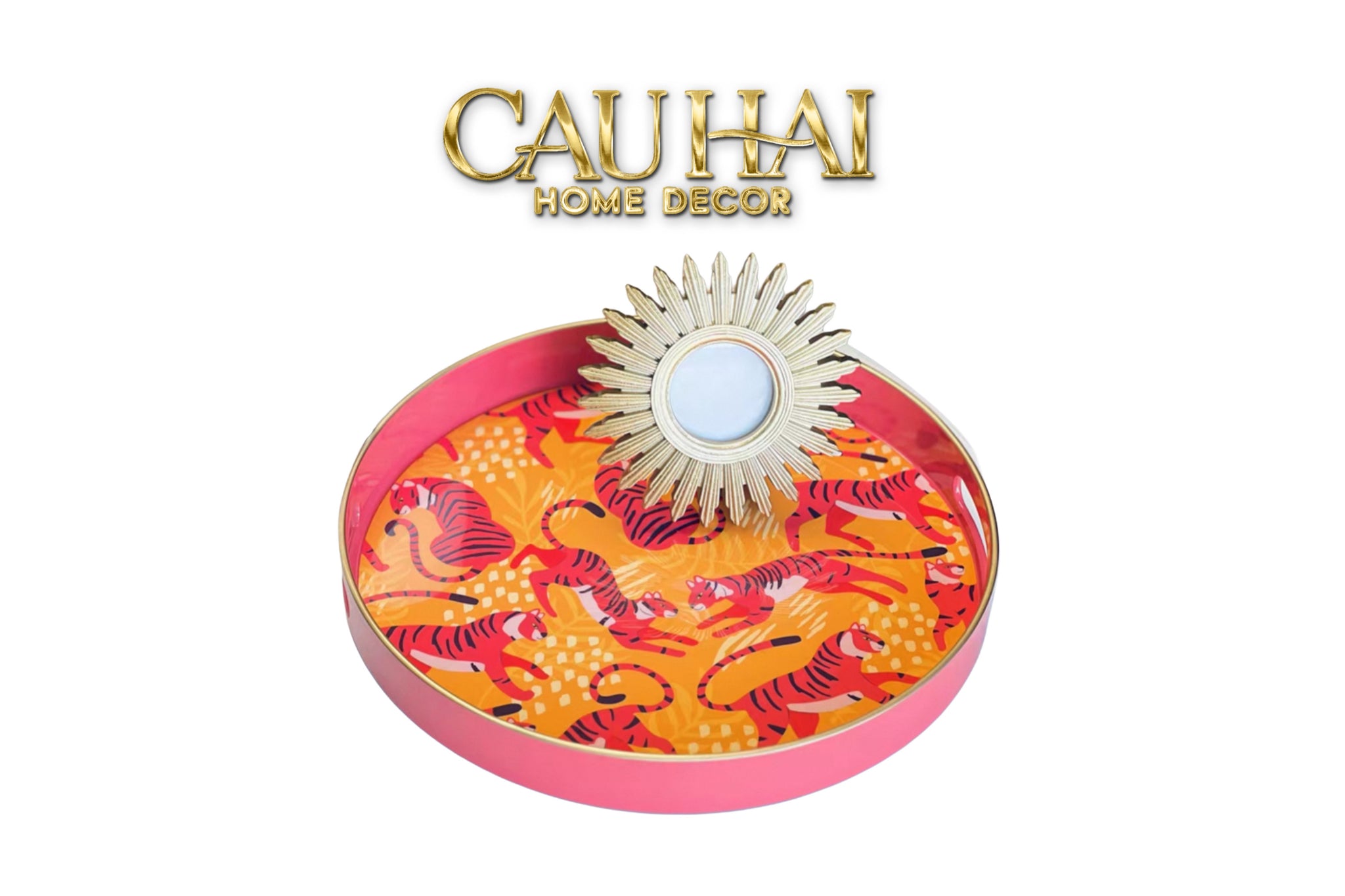 KHAY TRÒN ACRYLIC RÉCURRENCE
TIGRE D’ORIENT - CẬU HAI HOME DECOR