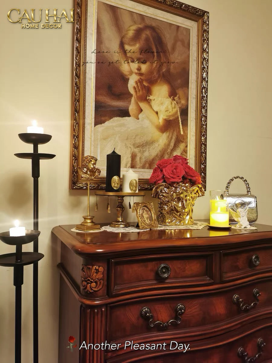 HOME COUTURE - TƯỢNG GILDED MEDUSA - A FUSION OF FASCINATION - CẬU HAI HOME DECOR