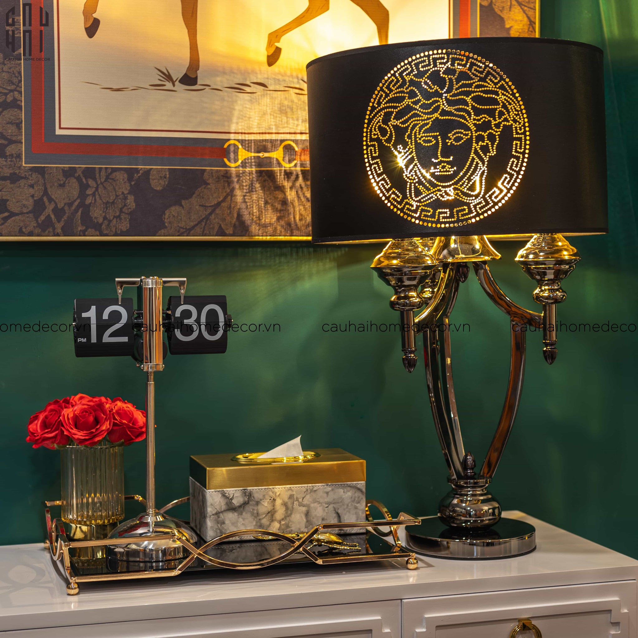Đèn Bàn Versus Medusa Signature - V Class Side Table Lamp Ss22-ĐÈN BÀN-CẬU HAI HOME DECOR
