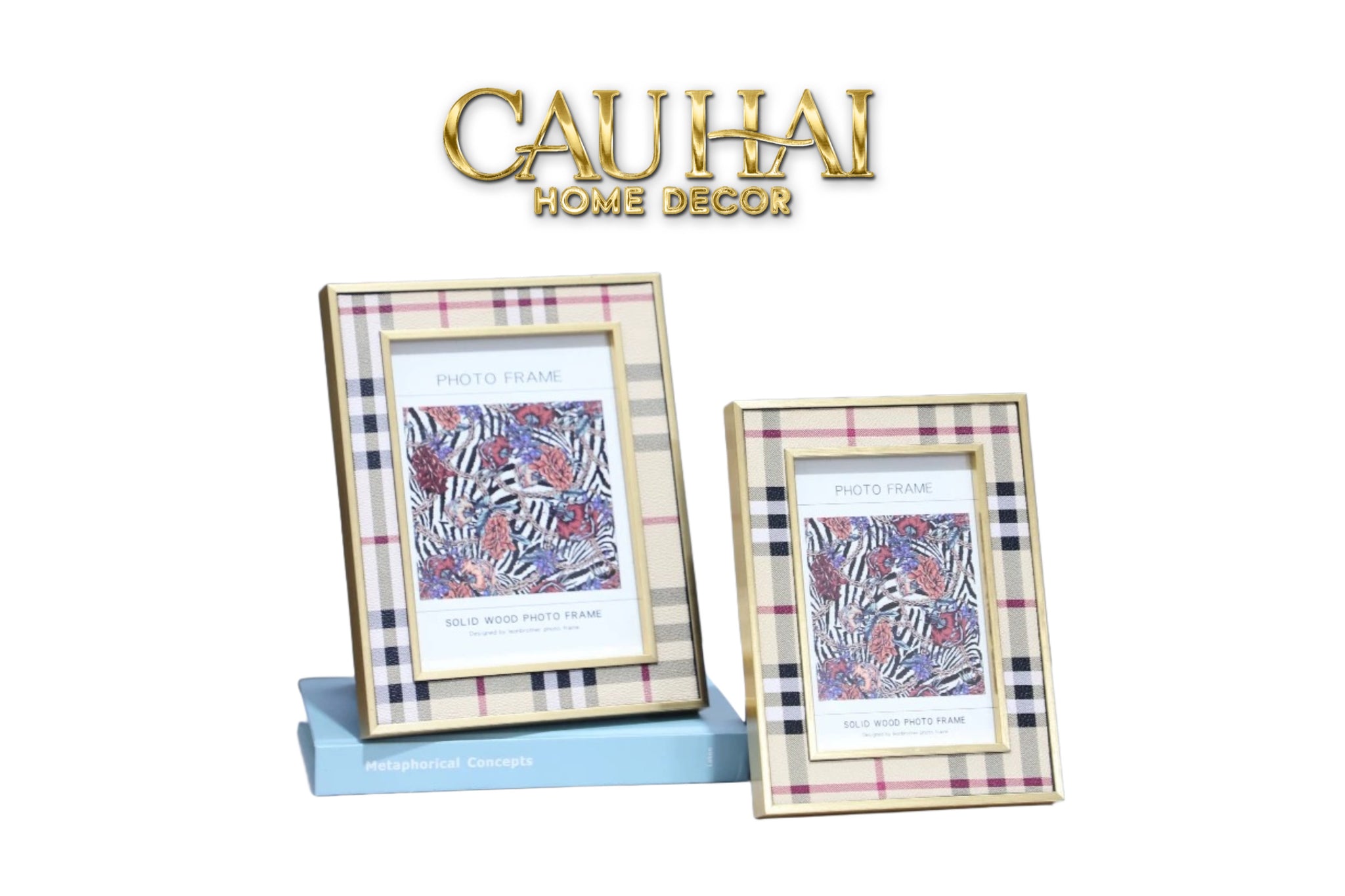 HOME COUTURE - SET KHUNG ẢNH VINTAGE CHECK HERITAGE - CẬU HAI HOME DECOR