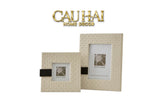 SET 2 KHUNG ẢNH WHITE PEARL CANNAGE - CẬU HAI HOME DECOR