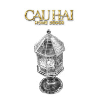 Lọ Keọ Thuỷ Tinh Jardin de Cristal Candy Jar H23