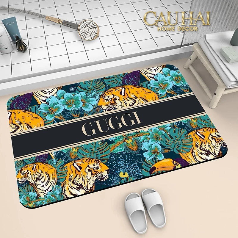 THẢM CỬA MICROFIBER 60X90 - SAUVAGE FORÊT - CẬU HAI HOME DECOR