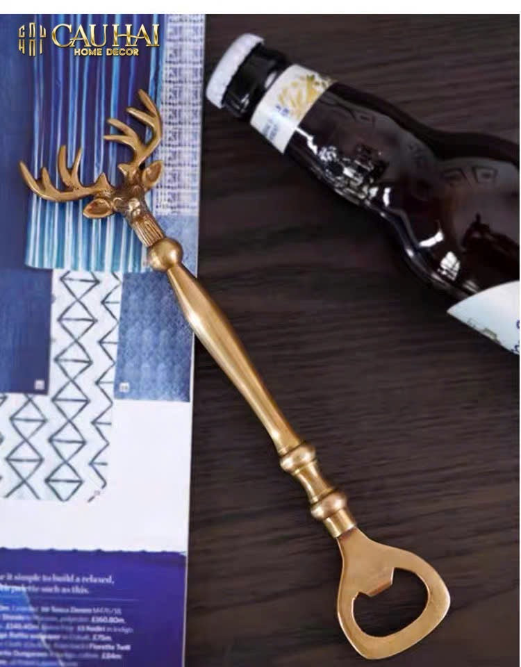 BRASSON ALLEY BOTTLE OPENER - DỤNG CỤ KHUI NẮP FW25-CẬU HAI HOME DECOR