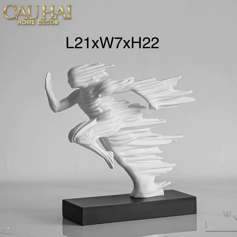 ELYSIAN - TƯỢNG THE QUANTUM DRIFT FIGURINES H22 - CẬU HAI HOME DECOR