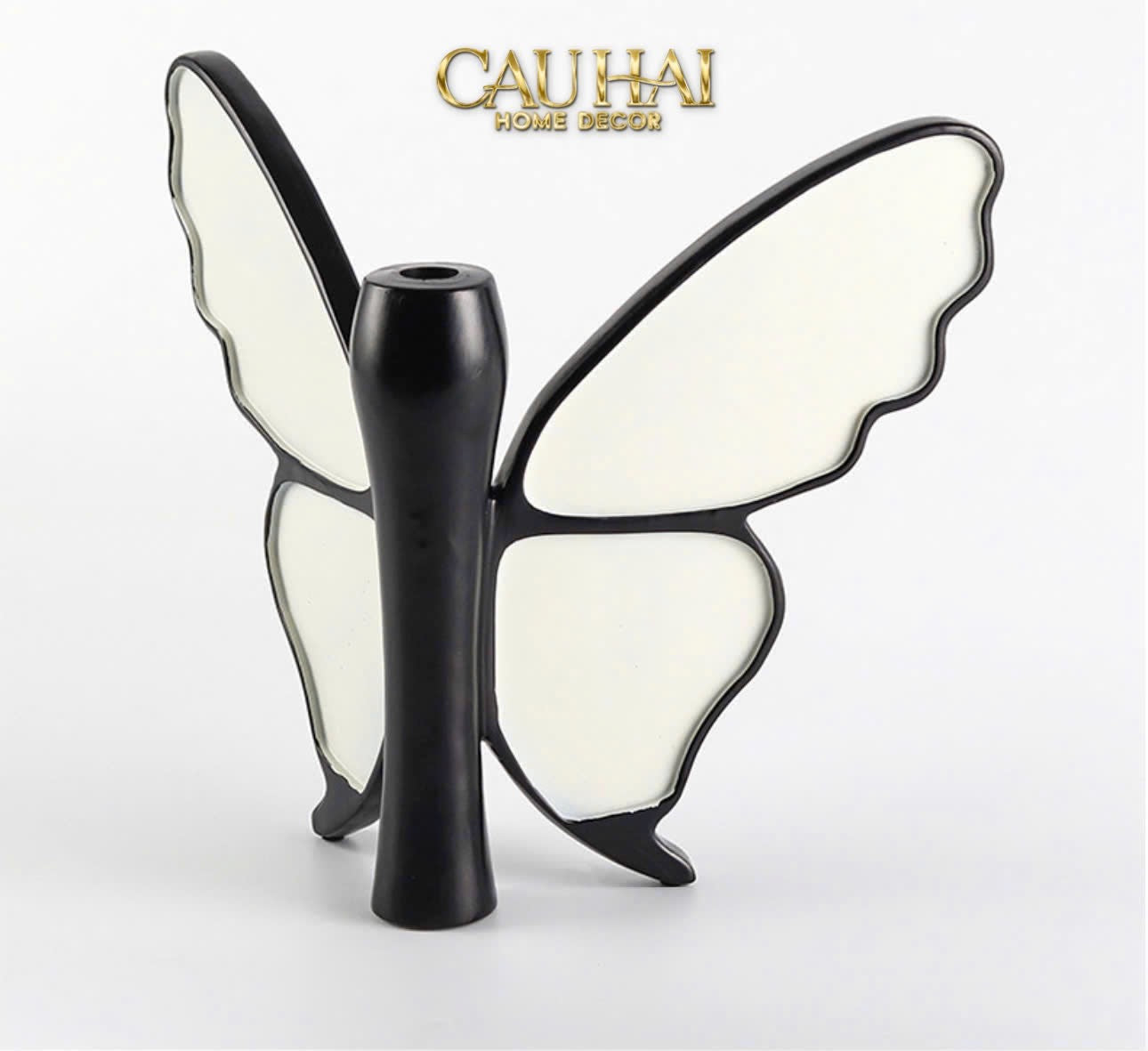 BÌNH HOA PAPILLON EN VOL MONOCHROME - CẬU HAI HOME DECOR