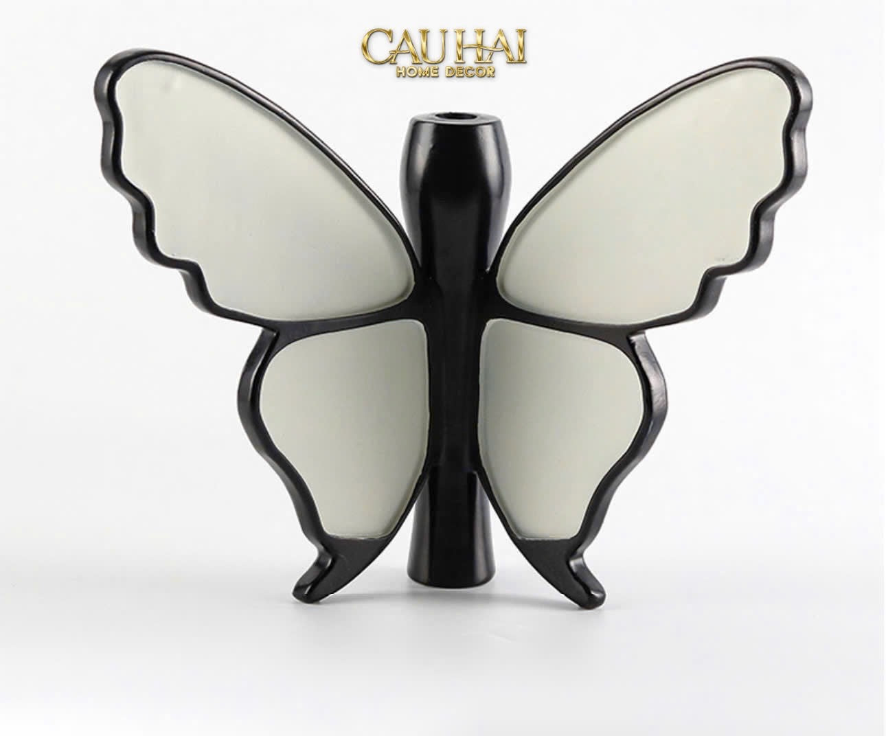 BÌNH HOA PAPILLON EN VOL MONOCHROME - CẬU HAI HOME DECOR
