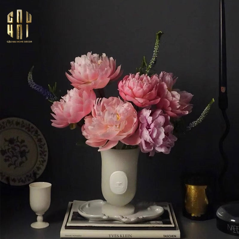 HOME COUTURE - BÌNH HOA SÁP CLINIQUE - FULL BOX - CẬU HAI HOME DECOR