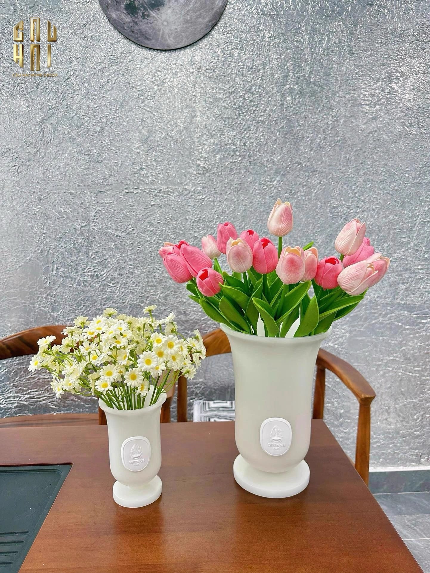 HOME COUTURE - BÌNH HOA SÁP CLINIQUE - FULL BOX - CẬU HAI HOME DECOR