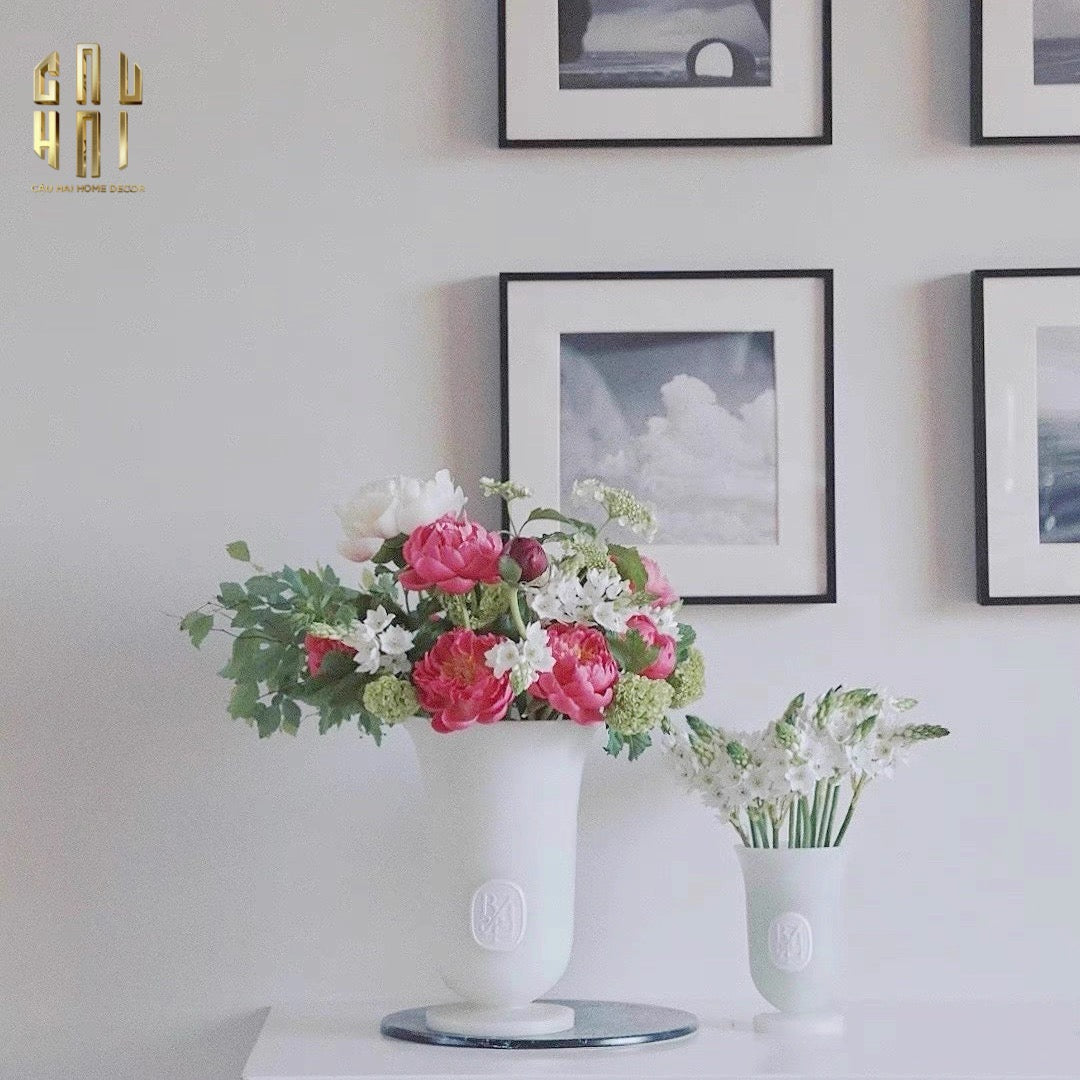 HOME COUTURE - BÌNH HOA SÁP CLINIQUE - FULL BOX - CẬU HAI HOME DECOR