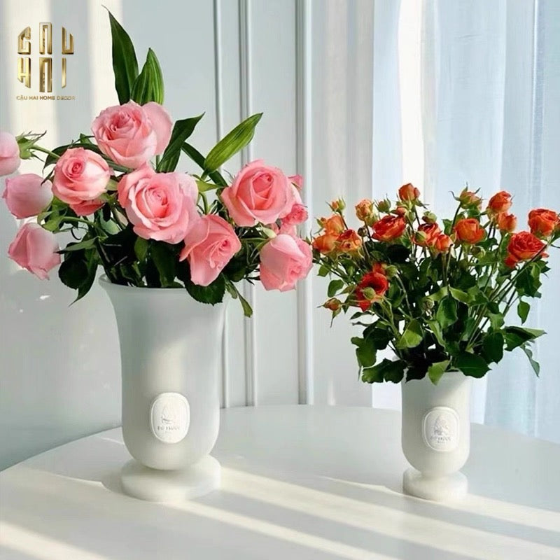 HOME COUTURE - BÌNH HOA SÁP CLINIQUE - FULL BOX - CẬU HAI HOME DECOR