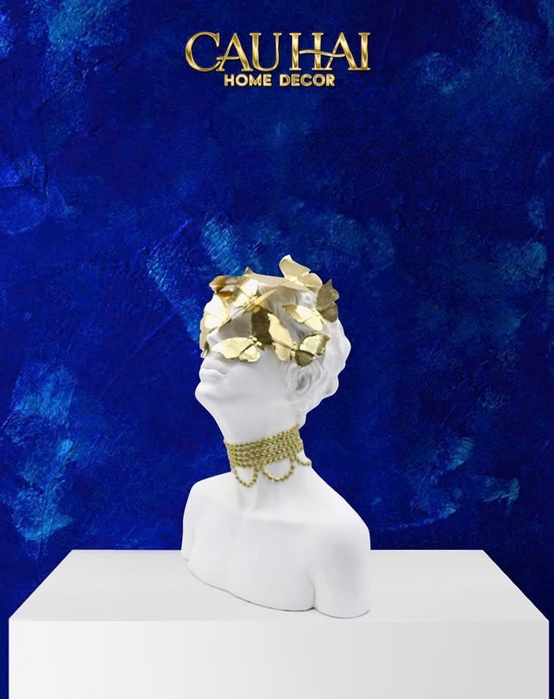 ELYSIAN - TƯỢNG CÔ GÁI PAPILLON MUSE - MYTHIC SURREALISM ART - CẬU HAI HOME DECOR