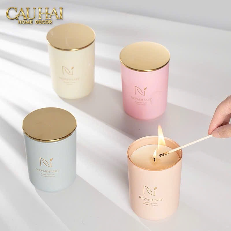 HOME FRAGRANCE - NẾN THƠM BLUSH SERENITY SCENTED CANDLES 2S - CẬU HAI HOME DECOR