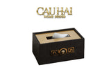 Home Couture - Hộp Khăn Giấy Phantom Cuir De Croco - Spéciale Limitée Édition-CẬU HAI HOME DECOR