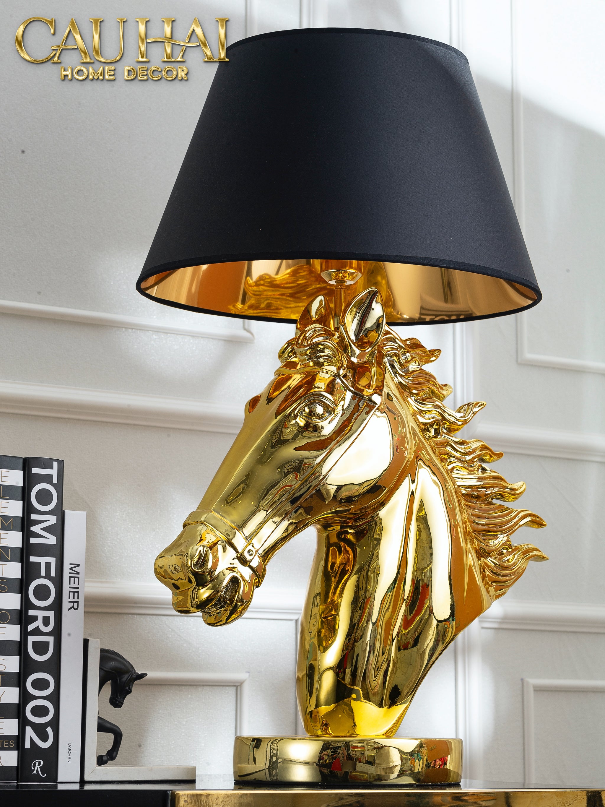 VILLA SONATA - ĐÈN NGỦ BÀN CAVALLIERE D'OR - CẬU HAI HOME DECOR