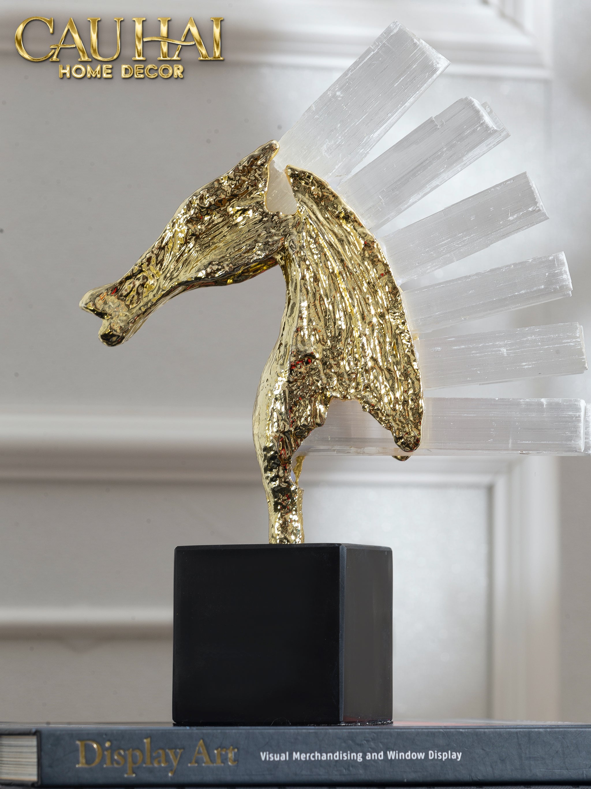 HOME COUTURE - TƯỢNG CHIẾN MÃ HOÀNG GIA ULTIMATE QUARTZ PALADIN-CẬU HAI HOME DECOR