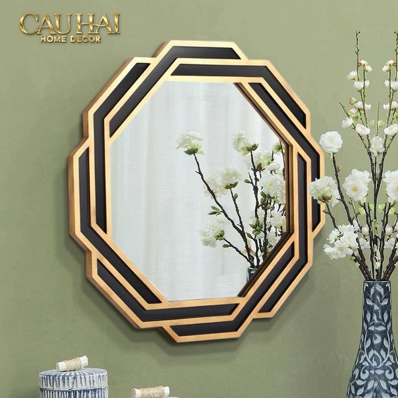 HOME COUTURE- GƯƠNG TREO TƯỜNG ALEXANDER PREMIÈRE MIROIR MURAL MODERNE D80 - CẬU HAI HOME DECOR
