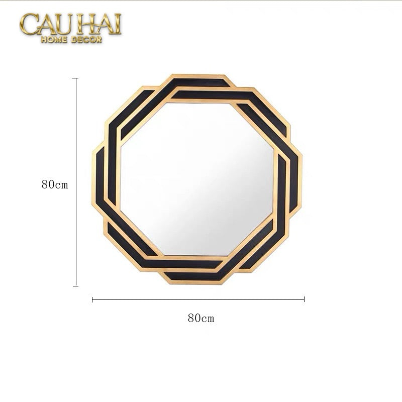 HOME COUTURE- GƯƠNG TREO TƯỜNG ALEXANDER PREMIÈRE MIROIR MURAL MODERNE D80 - CẬU HAI HOME DECOR