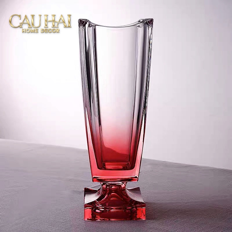 Maison Couture - Bình Hoa Pha Lê Goblet V Class Rouge Cristalleries Vase H36-BÌNH HOA-CẬU HAI HOME DECOR-CẬU HAI HOME DECOR