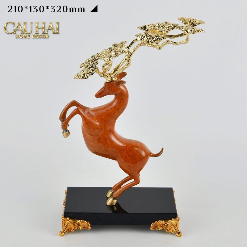 Maison Couture - Set 2 Tượng Hươu Les Cerfs Jumeaux à la Ramure Céleste 37/44 - CẬU HAI HOME DECOR