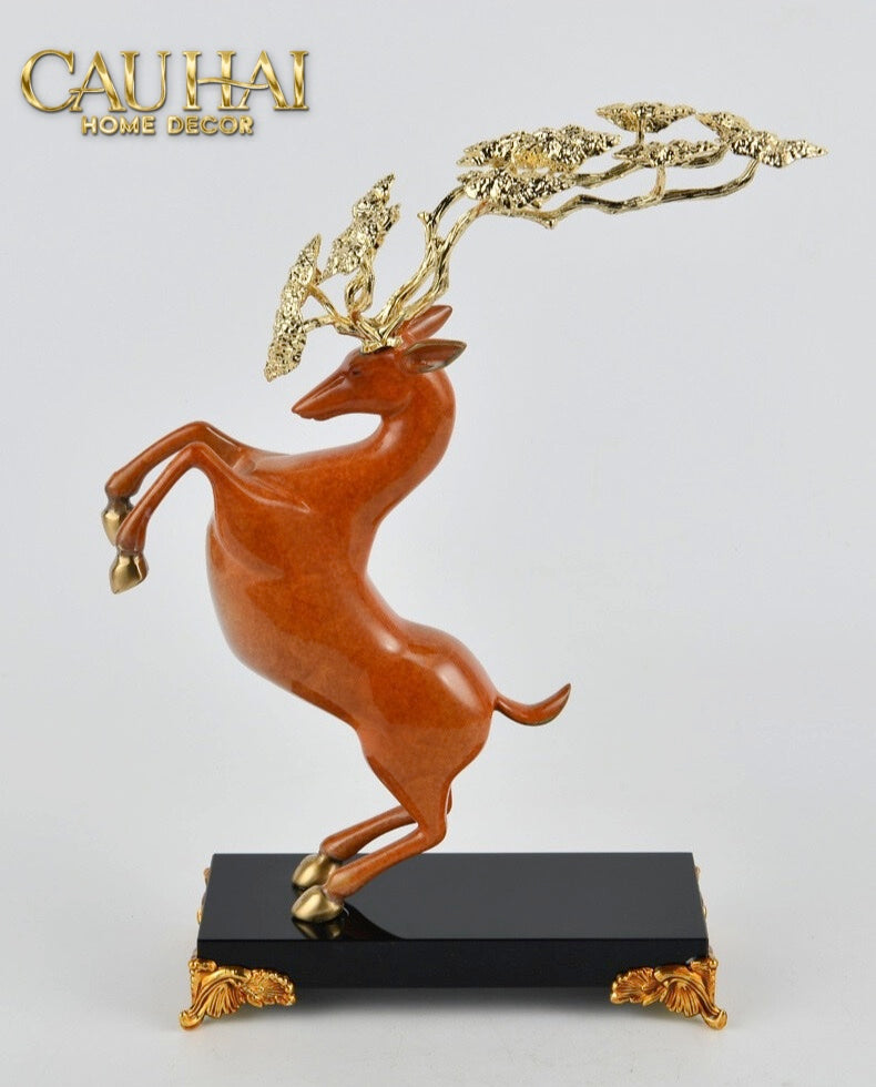 Maison Couture - Set 2 Tượng Hươu Les Cerfs Jumeaux à la Ramure Céleste 37/44 - CẬU HAI HOME DECOR