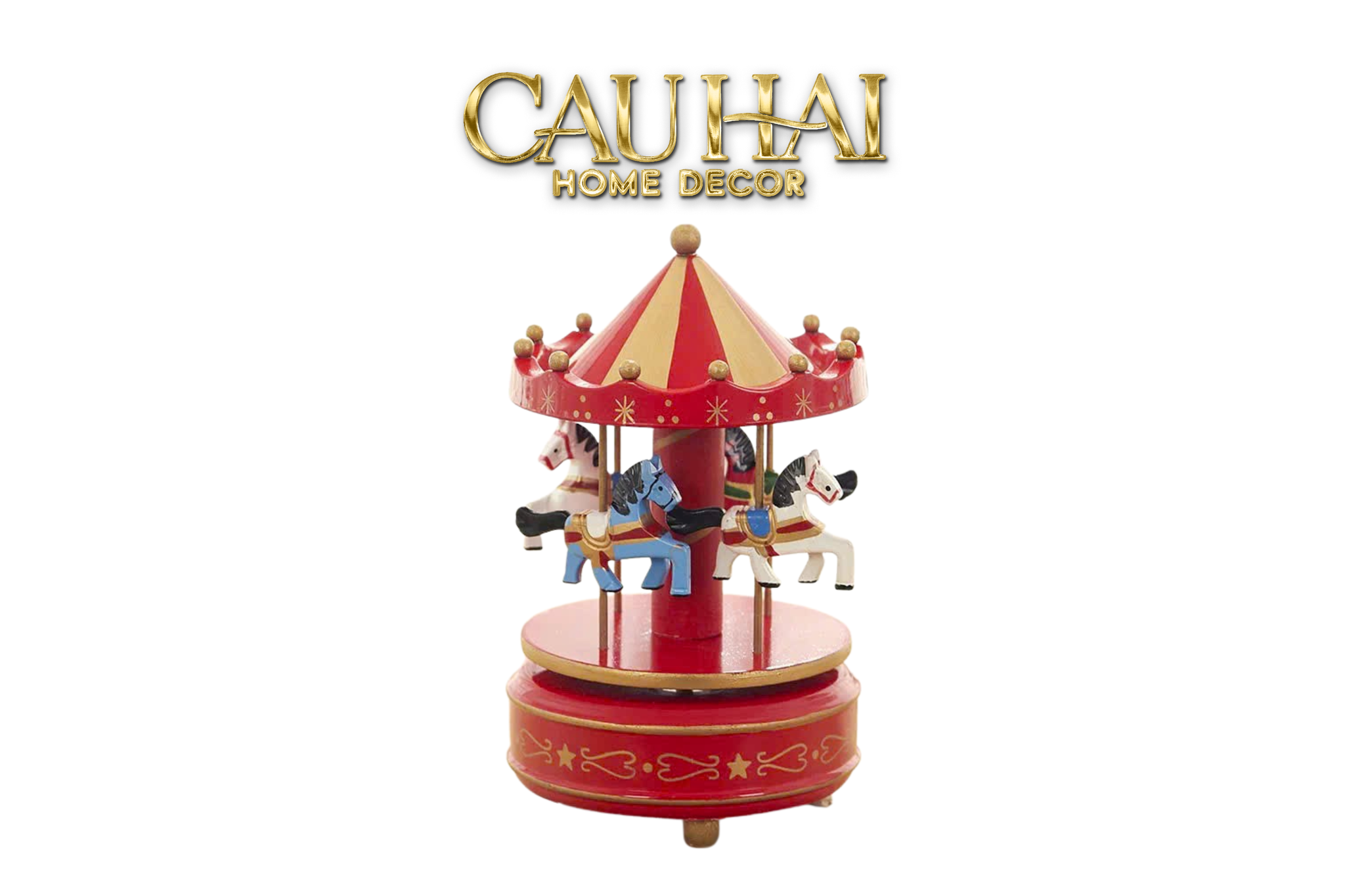 FÊTES COUTURE - VÒNG XOAY NGỰA ROYAL CIRCUS CAROUSEL - CẬU HAI HOME DECOR