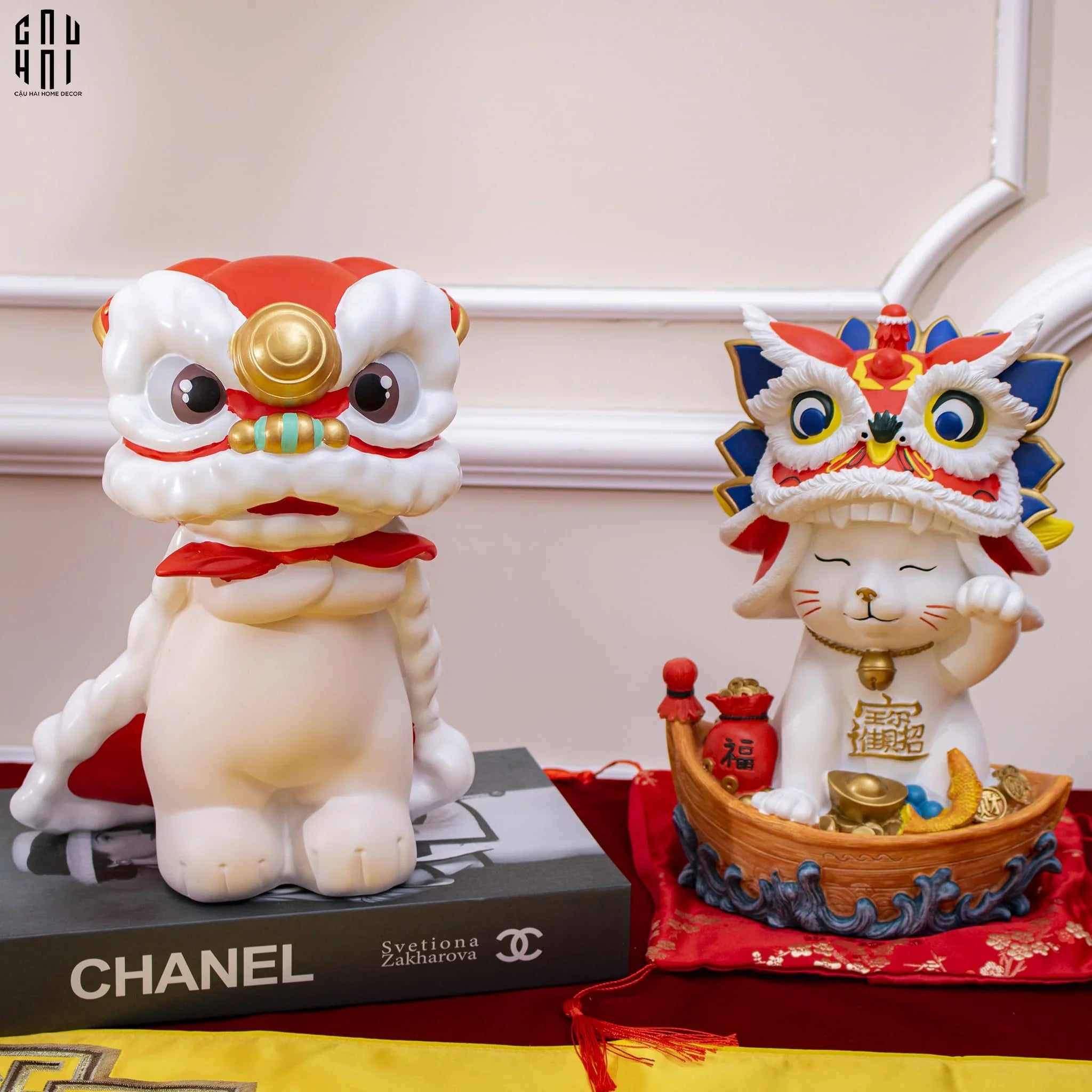 Tết Couture - Tượng Kỳ Lân - Gia Phúc Ss25 - CẬU HAI HOME DECOR