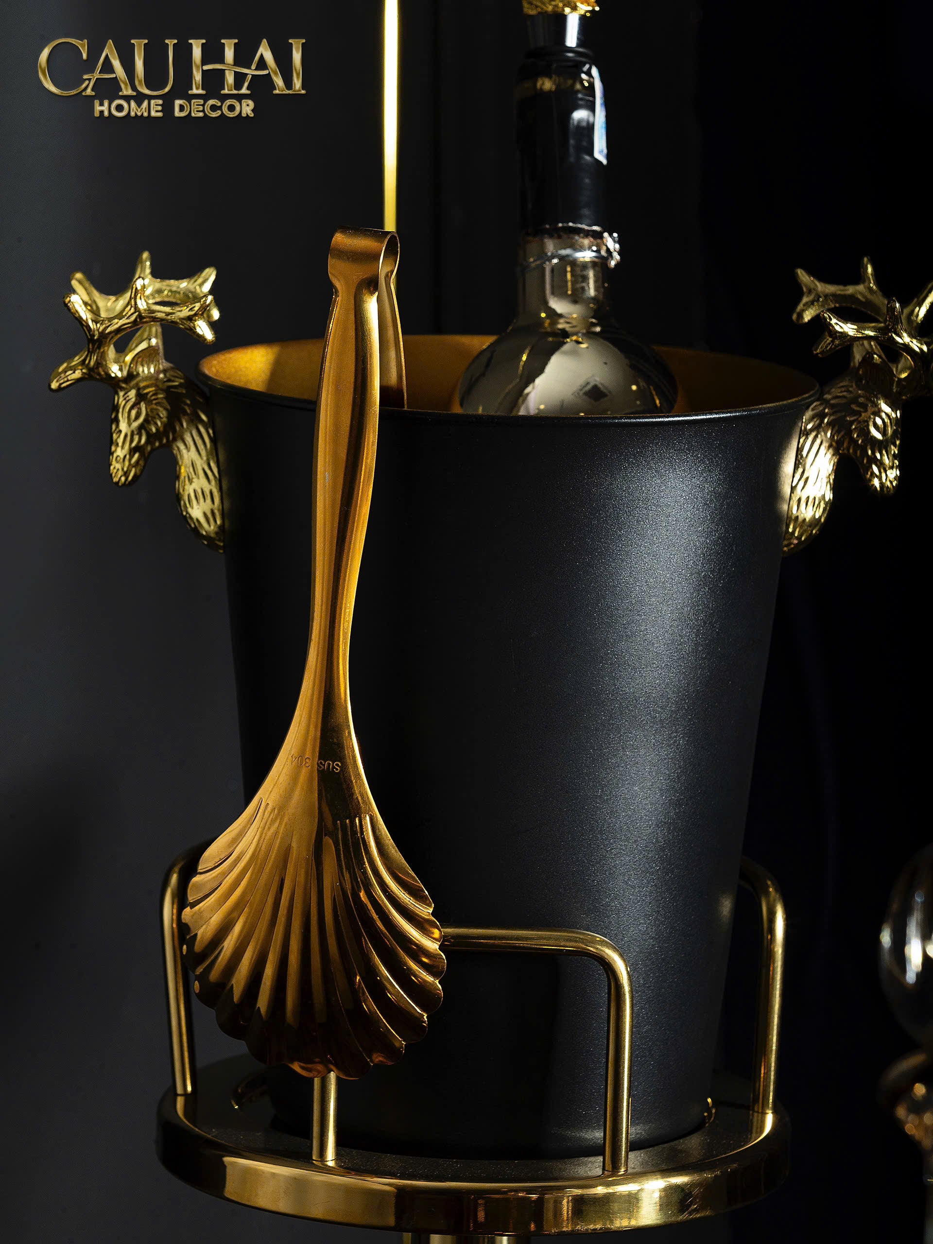 GẮP ĐÁ FANCY CLUB - SHELL - CẬU HAI HOME DECOR