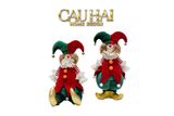 FÊTES COUTURE - CHÚ HỀ HOLIDAY HARLEQUIN CHRISTMAS FESTIF ORNAMENTS - CẬU HAI HOME DECOR
