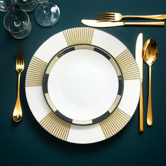 Alure - Set 2 Dinner Plate Ss22-CẬU HAI HOME DECOR