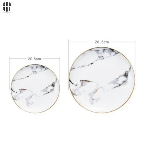 ARTHUR DINNER PLATE SET 2PCS - CẬU HAI HOME DECOR