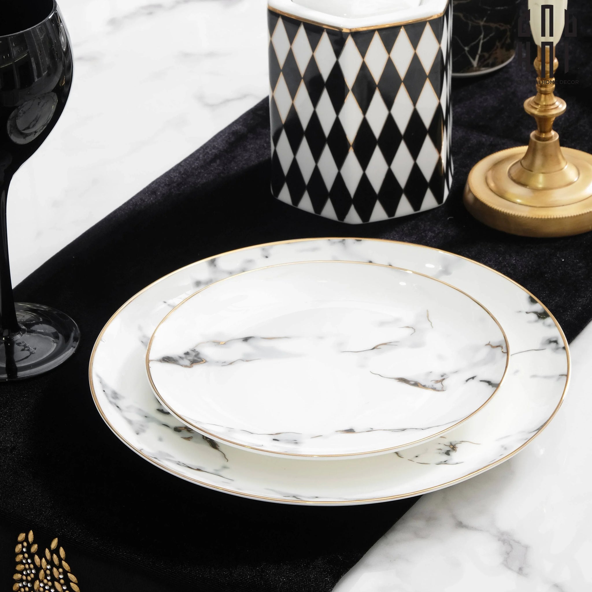 ARTHUR DINNER PLATE SET 2PCS - CẬU HAI HOME DECOR