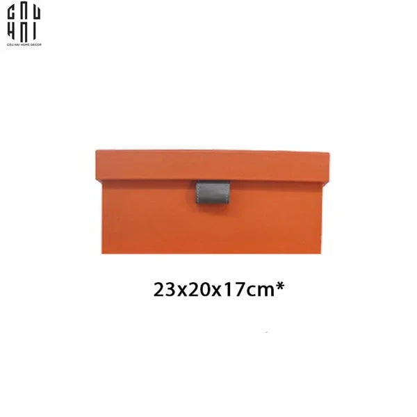 AUBURN MODERN LEATHER BOX SIZE S - CẬU HAI HOME DECOR