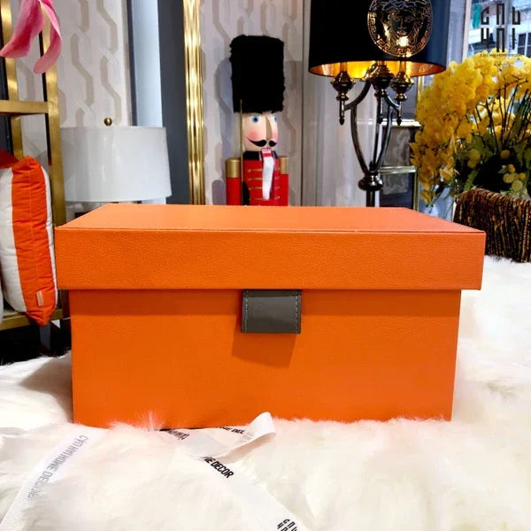 AUBURN MODERN LEATHER BOX SIZE S - CẬU HAI HOME DECOR