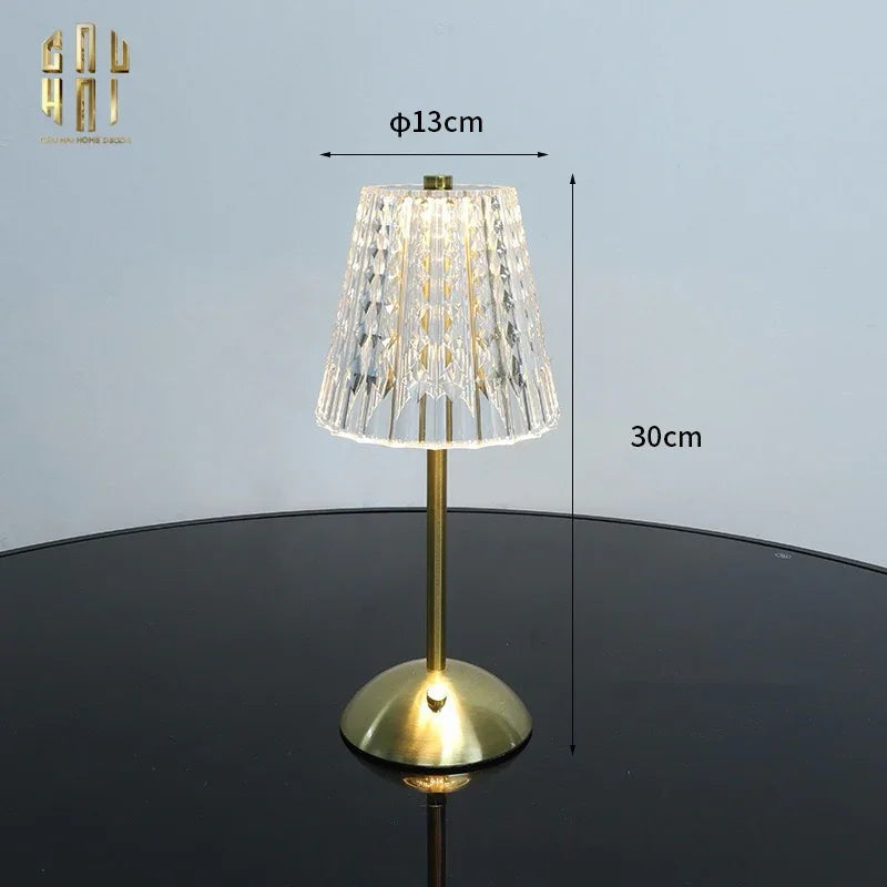 AURORA LAMP - ĐÈN SẠC 3 CHẾ ĐỘ - CẬU HAI HOME DECOR