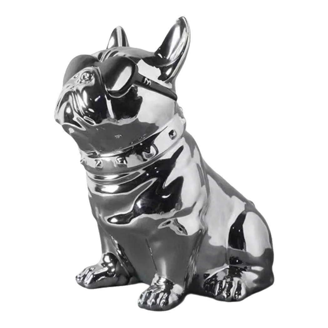 Elysian - Tượng Hộp Khăn Giấy Platinum Bull-HỘP KHĂN GIẤY-Đối tác tại Trung Quốc theo từng đơn đặt hàng-CẬU HAI HOME DECOR