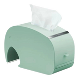 Hộp Khăn Giấy Voi Turquoise Éléphant Arc Tissue Box-HỘP KHĂN GIẤY-Đối tác tại Trung Quốc theo từng đơn đặt hàng-CẬU HAI HOME DECOR