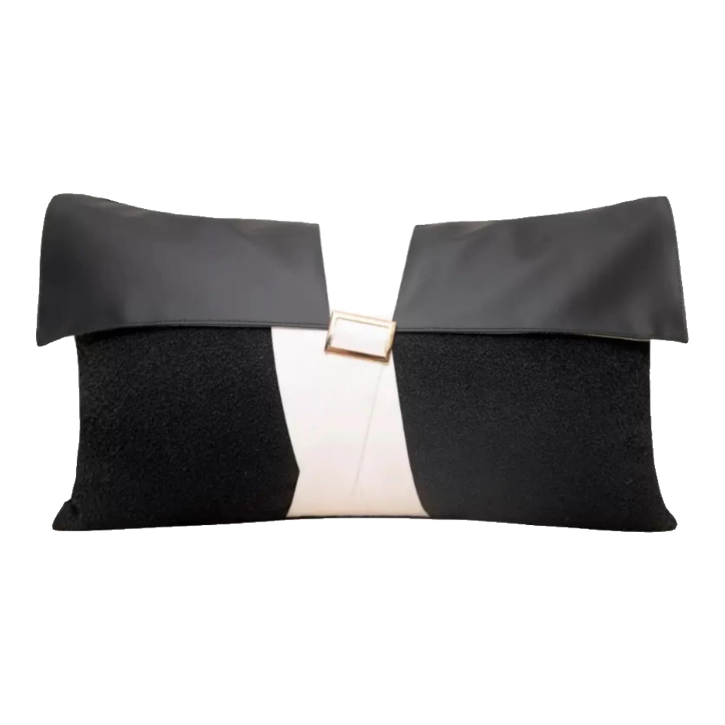 Gối Da Tweed Lux Leather Savoir Ensemble 30X50-VỎ GỐI-Đối tác tại Trung Quốc theo từng đơn đặt hàng-CẬU HAI HOME DECOR