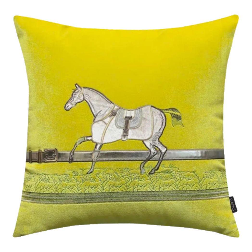 Vỏ Gối Nhung Thêu Cheval Blanc Serendipity 45-VỎ GỐI-Đối tác tại Trung Quốc theo từng đơn đặt hàng-CẬU HAI HOME DECOR